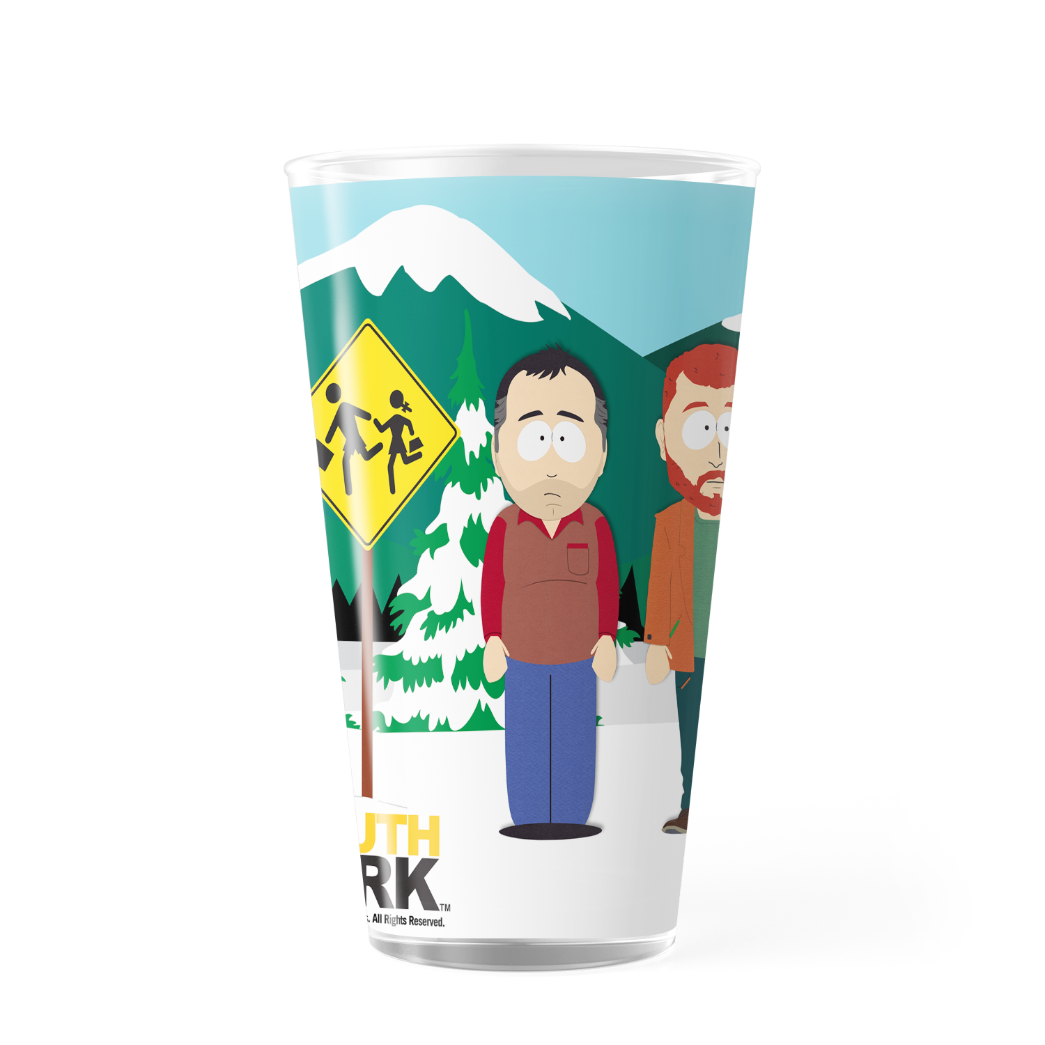 South Park Future Bus Stop 17 oz Pint Glass