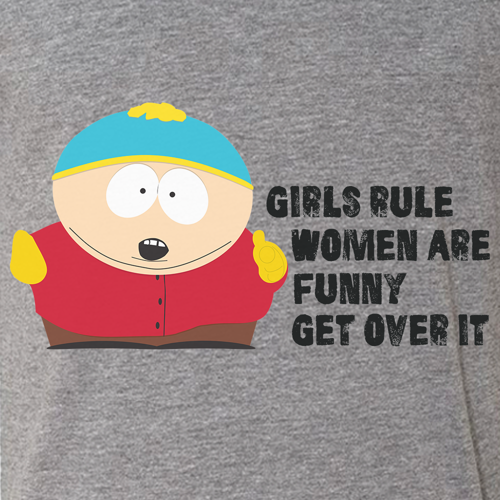 South Park Cartman Girls Rule Tri-Blend Short Sleeve T-Shirt – South Park  Shop