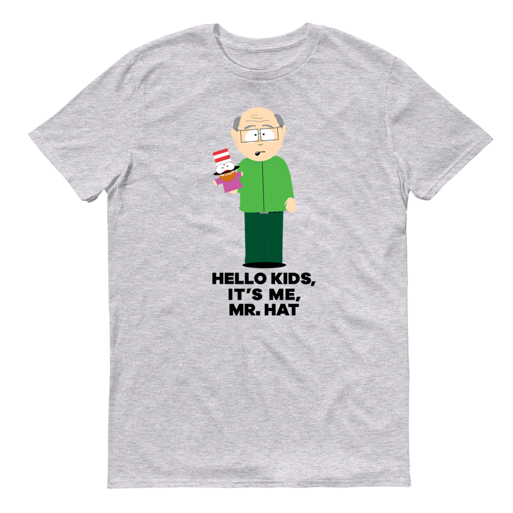 South Park Mr. Garrison Hello Kids Adult Short Sleeve T-Shirt