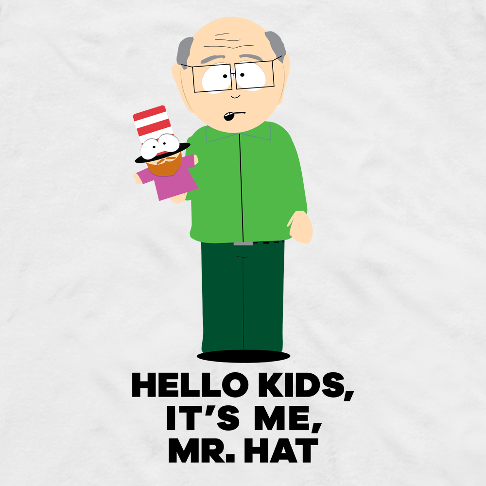 South Park Mr. Garrison Hello Kids Adult Short Sleeve T-Shirt