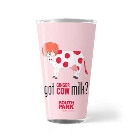 South Park Got Ginger Cow Milk 17 oz Pint Glass