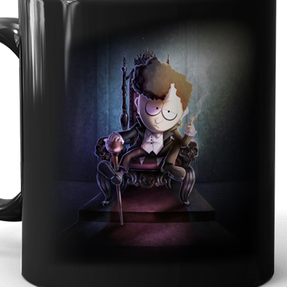 South Park Goth Michael Black Mug