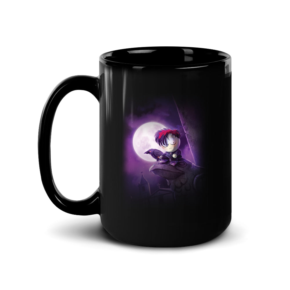 South Park Goth Pete Black Mug