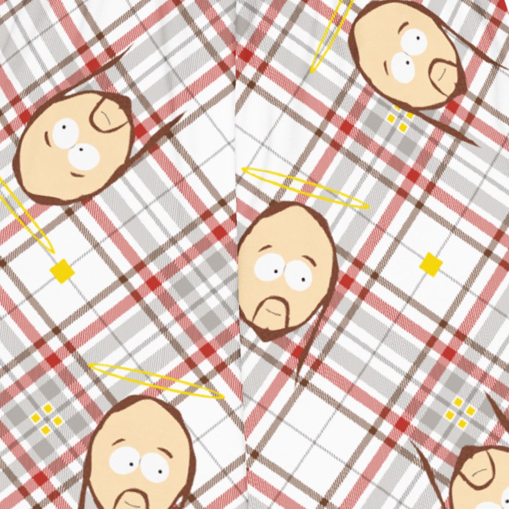 South Park Jesus Plaid Pajama Pants