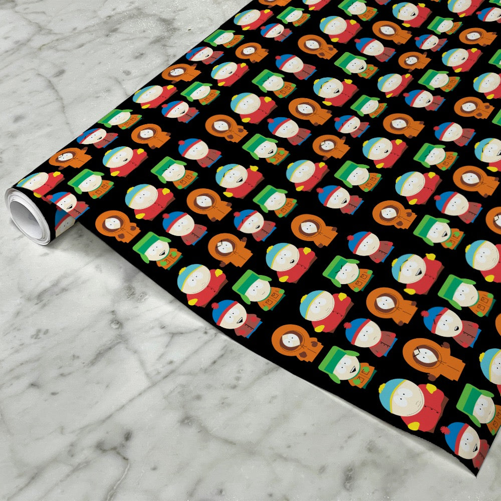 South Park Character Wrapping Paper