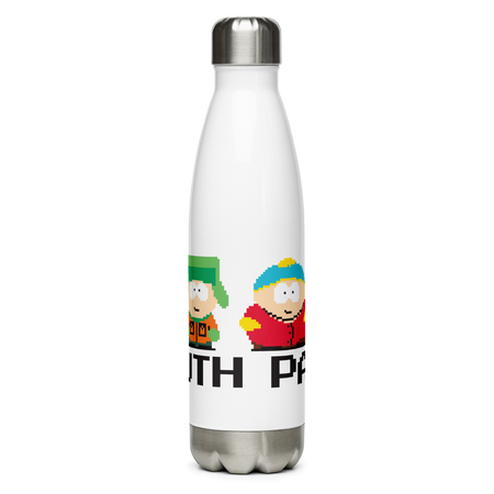 South Park 8 Bit Characters Stainless Steel Water Bottle