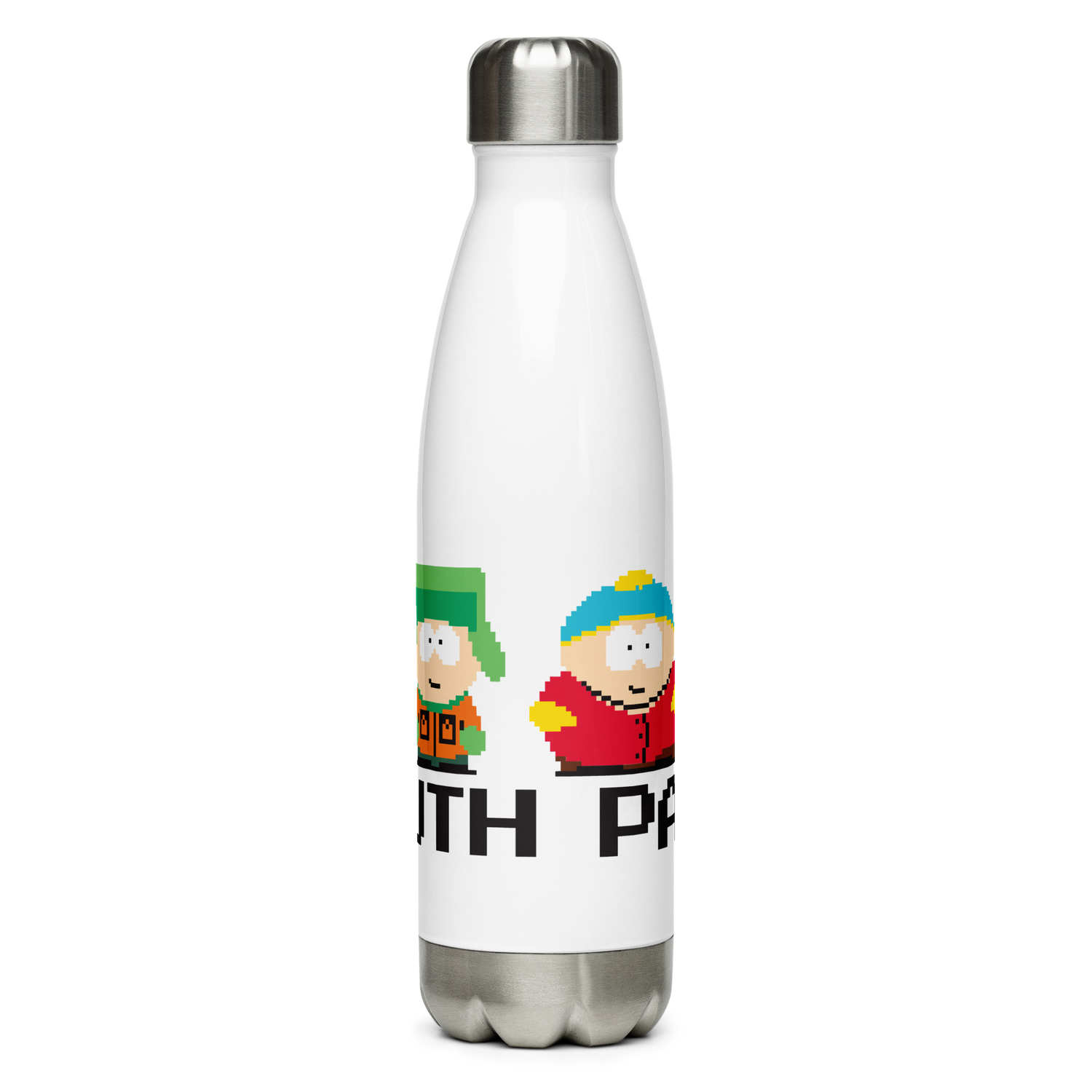 South Park 8 Bit Characters Stainless Steel Water Bottle