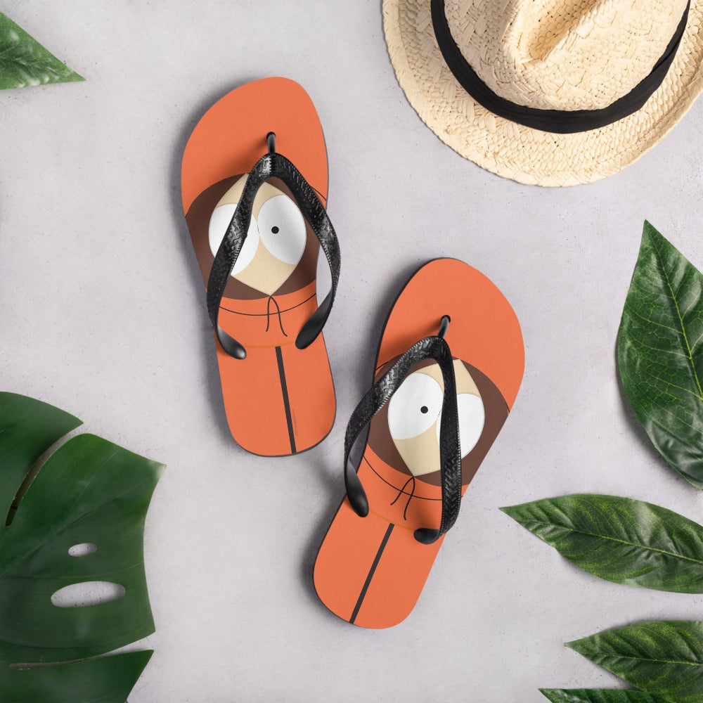 South Park Kenny Big Face Flip Flops