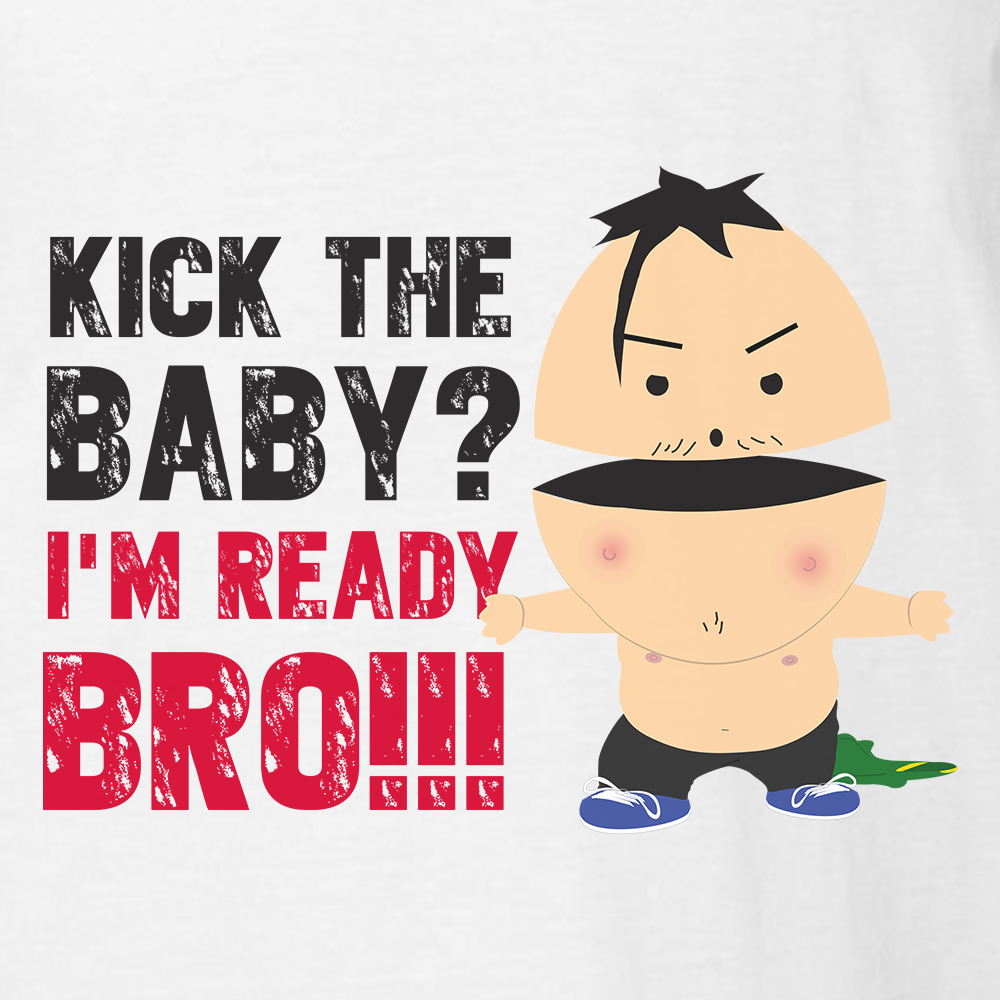 South Park Kick the Baby Adult Short Sleeve T-Shirt