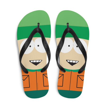 South Park Kyle Big Face Flip Flops