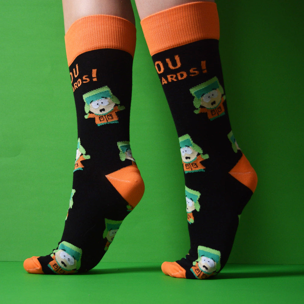 South Park Kyle You Bastards Socks