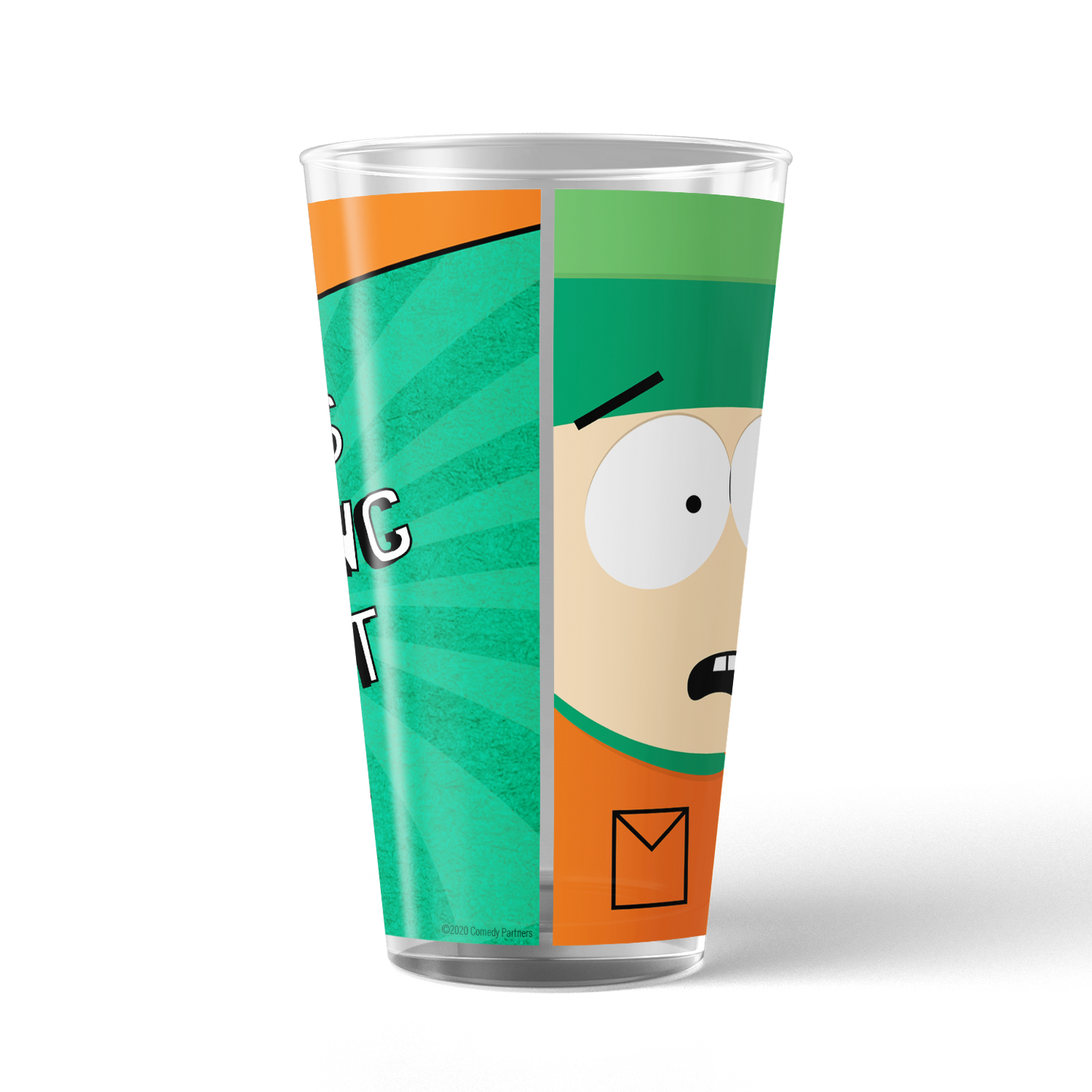 South Park Freaking Me Out Dude 17 oz Pint Glass