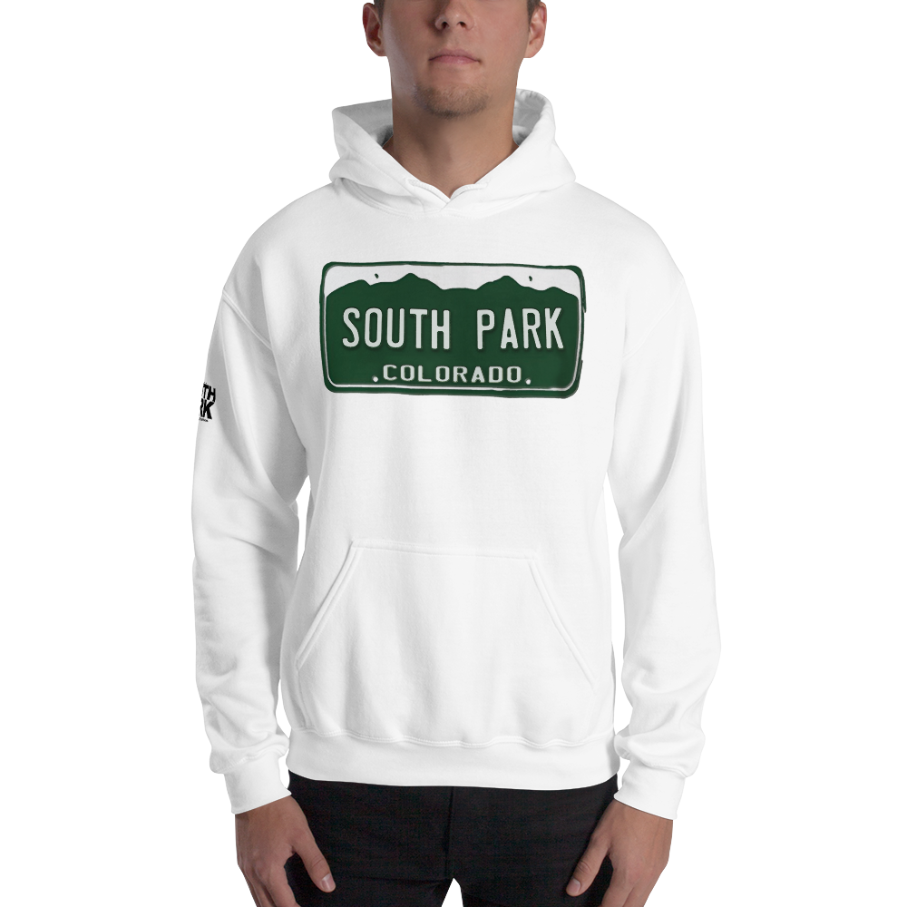 South Park License Plate Hooded Sweatshirt