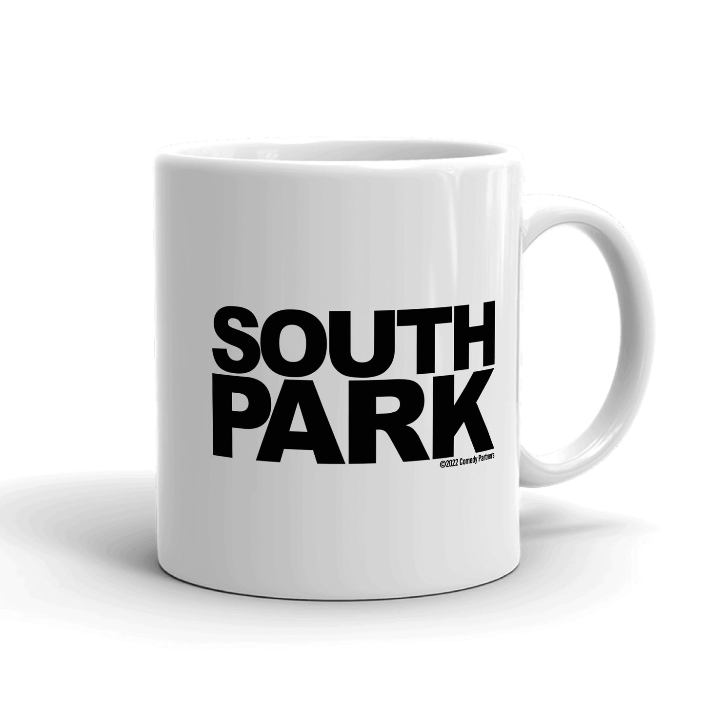 South Park License Plate White Mug