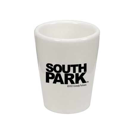 South Park ManBearPig Crossing Shot Glass