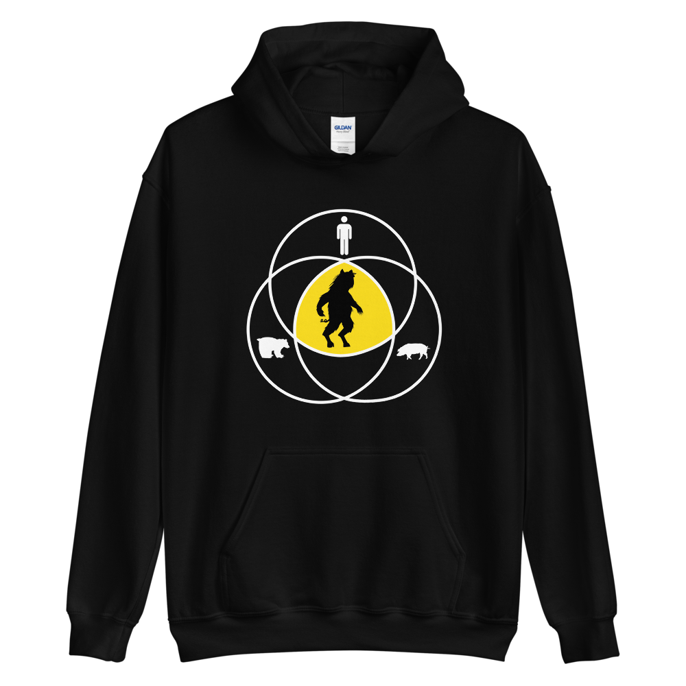 South Park ManBearPig Venn Diagram Hooded Sweatshirt