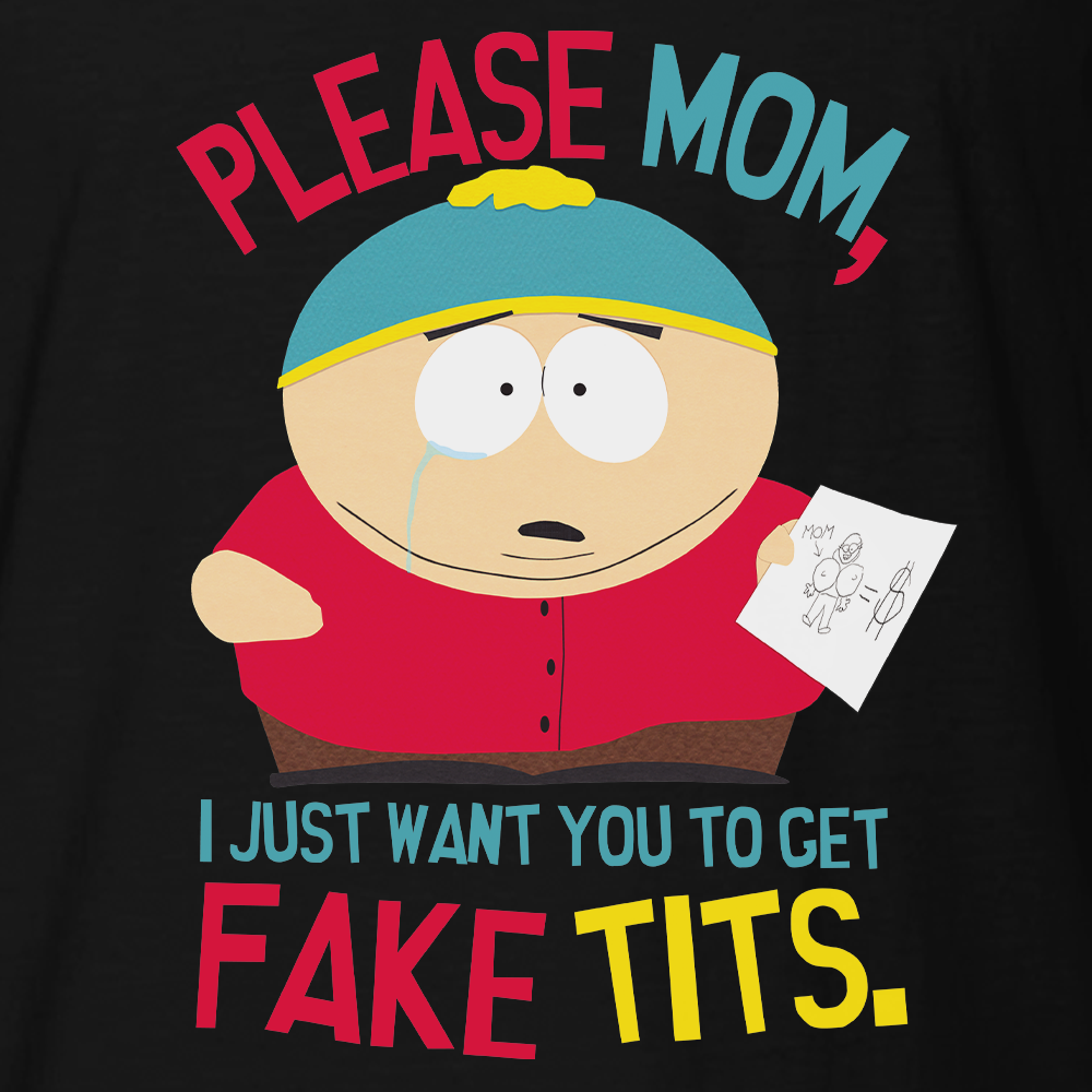 South Park Cartman Please Mom Shorts Sleeve T-Shirt – South Park Shop