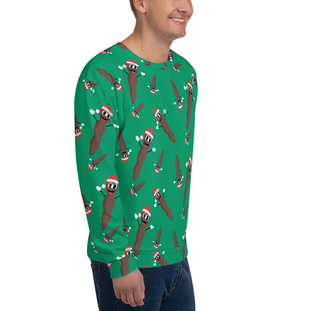 South Park Mr. Hankey All-Over Print Pattern Neck Sweatshirt