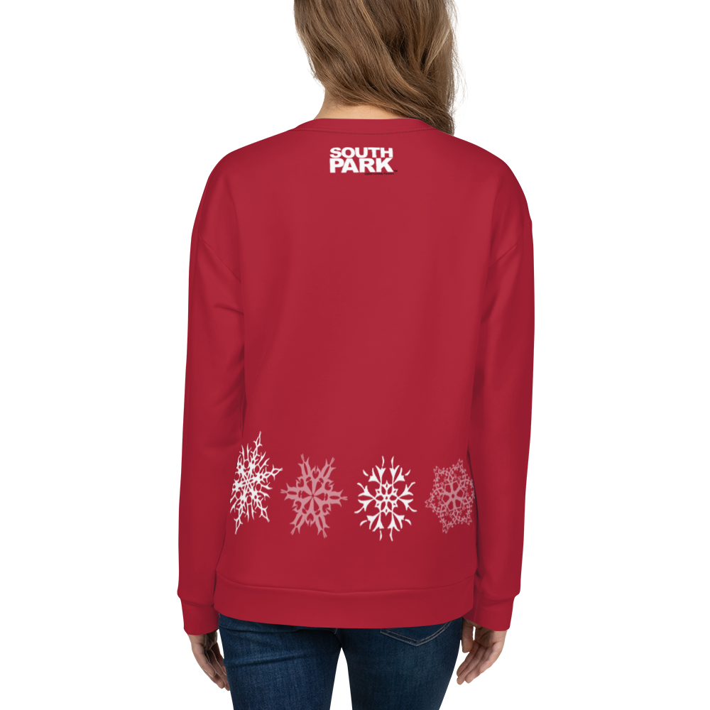 South Park Mr Hankey Snowflake Crew Neck Sweatshirt South Park Shop 