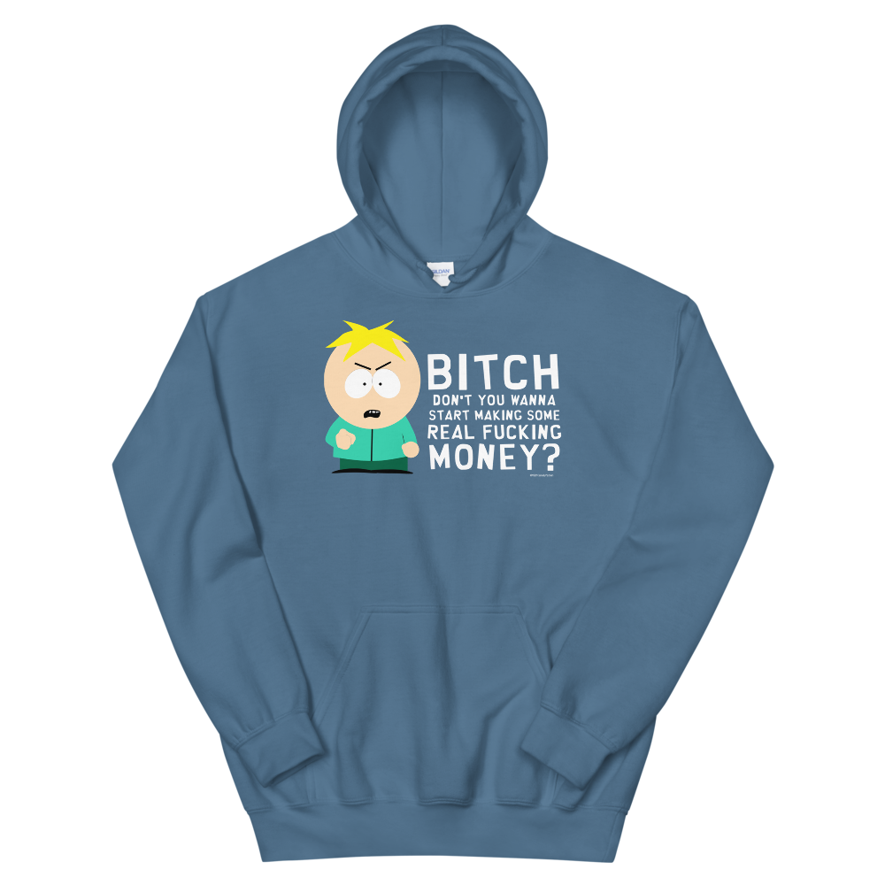 South Park Butters Make Real Money Hooded Sweatshirt