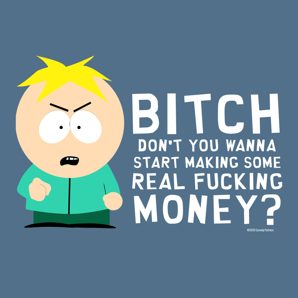 South Park Butters Make Real Money Hooded Sweatshirt