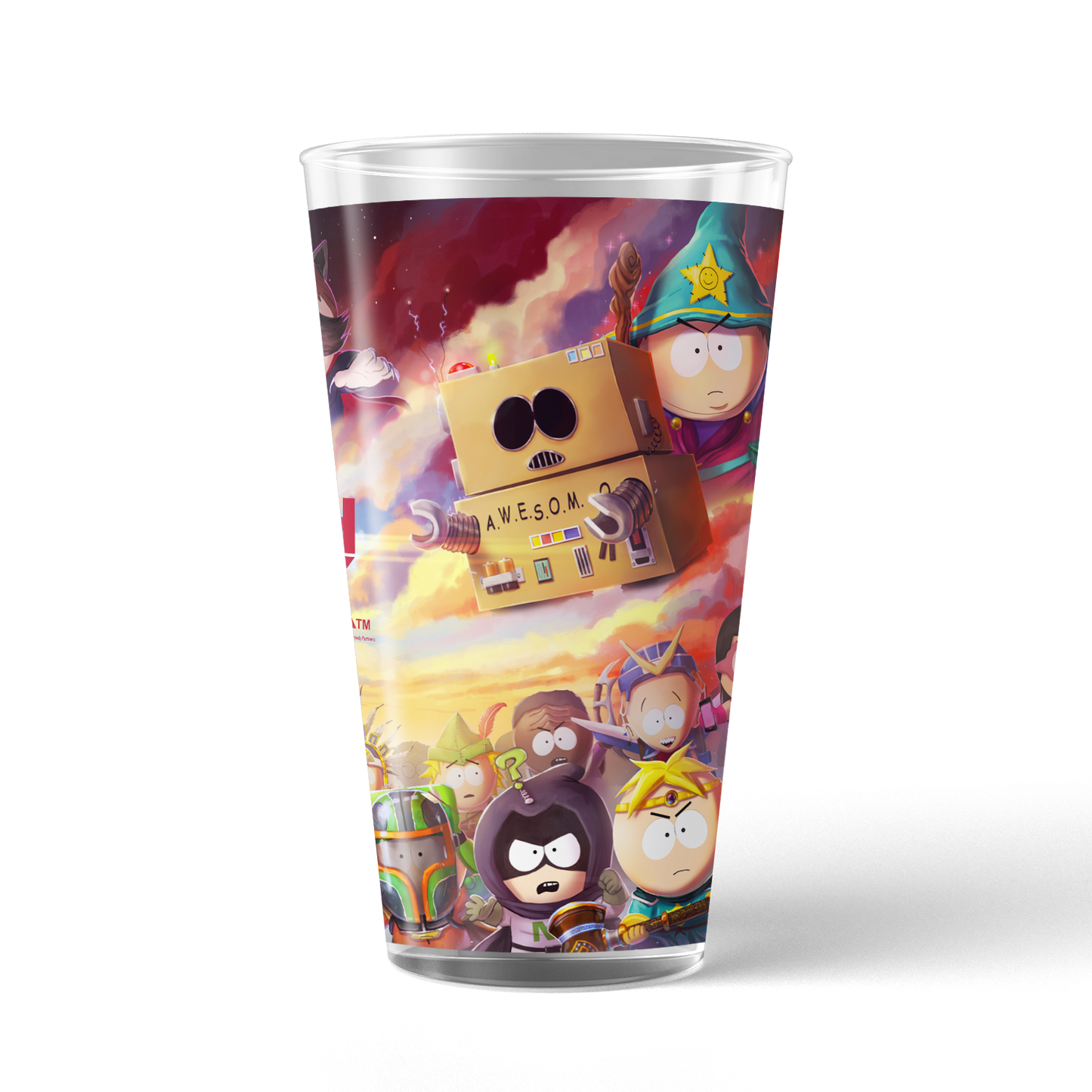 South Park Phone Destroyer 17 oz Pint Glass