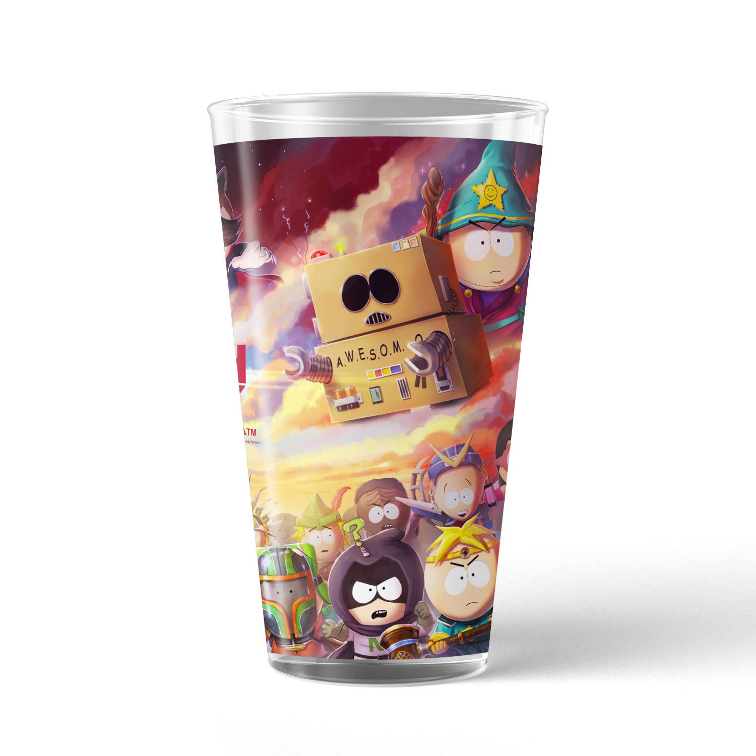 South Park Phone Destroyer 17 oz Pint Glass