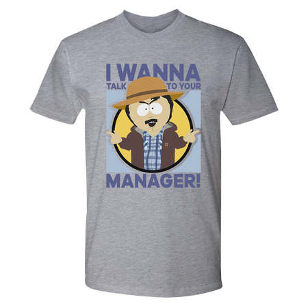 South Park Randy Talk to Your Manager Short Sleeve T-Shirt