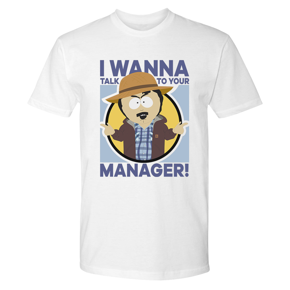 South Park Randy Talk to Your Manager Short Sleeve T-Shirt