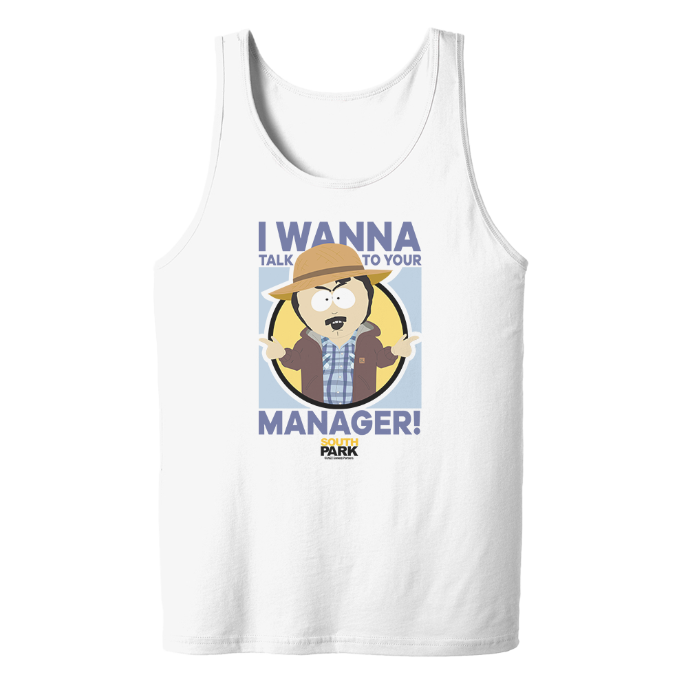 South Park Randy Talk to Your Manager Tank Top