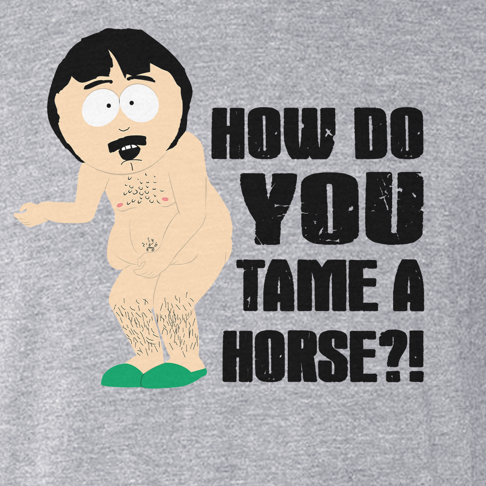 South Park Randy Tame a Horse Men's Tri-Blend T-Shirt