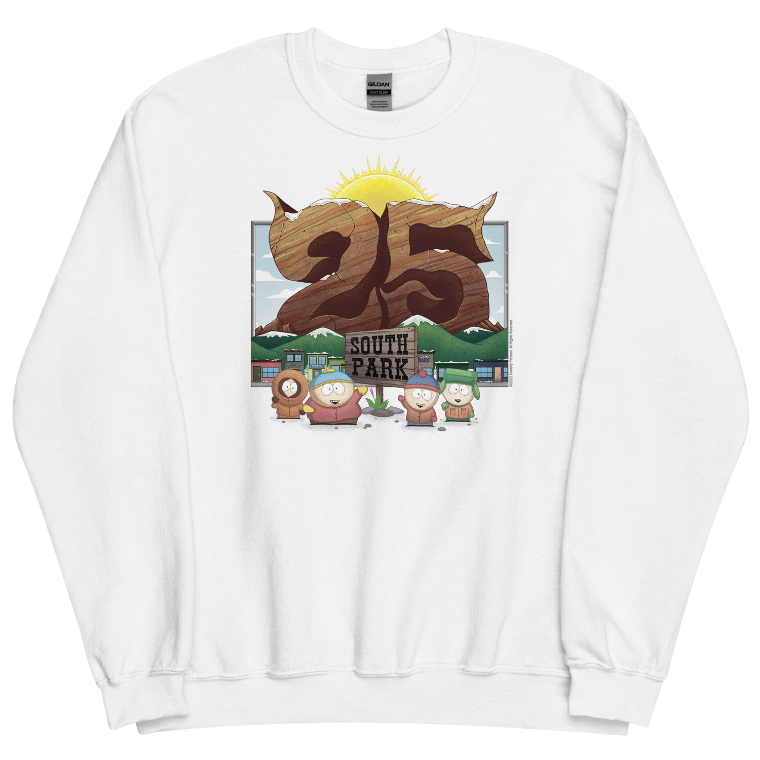 South Park Season 25 Logo Fleece Crewneck Sweatshirt