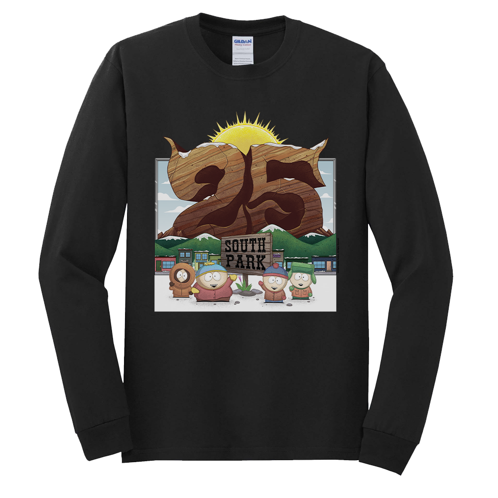 South Park Season 25 Logo Adult Long Sleeve T-Shirt