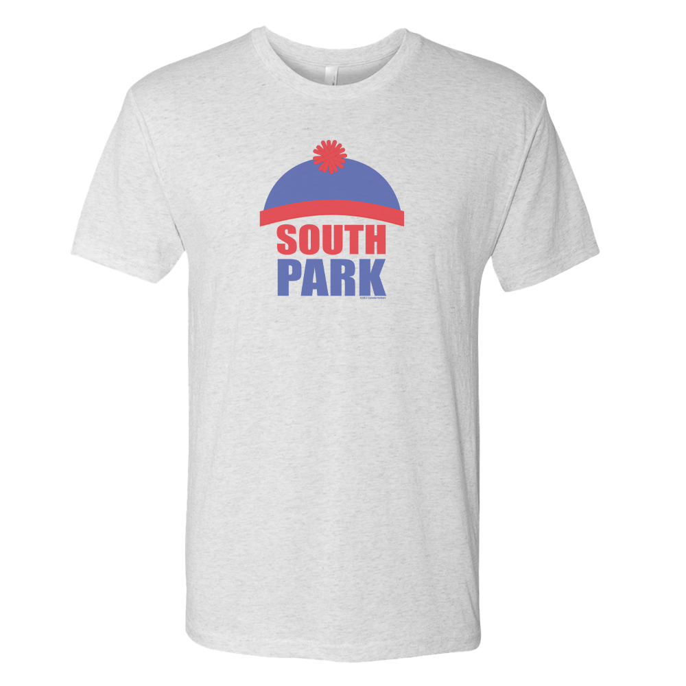 South Park Stan Hat Men's Tri-Blend T-Shirt