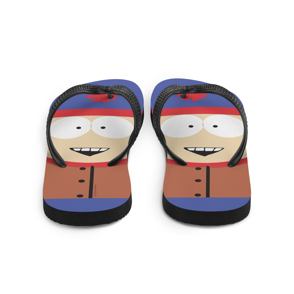 South Park Stan Big Face Flip Flops