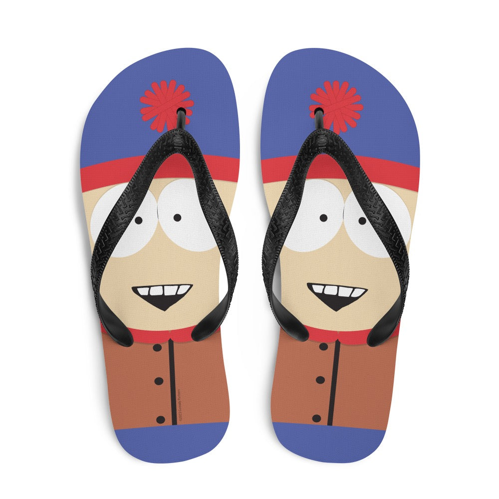 South Park Stan Big Face Flip Flops