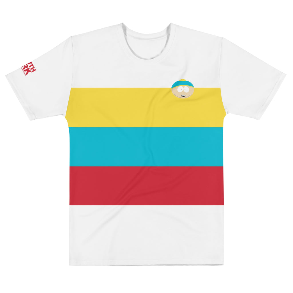 South Park Cartman Striped Unisex Short Sleeve T-Shirt – South
