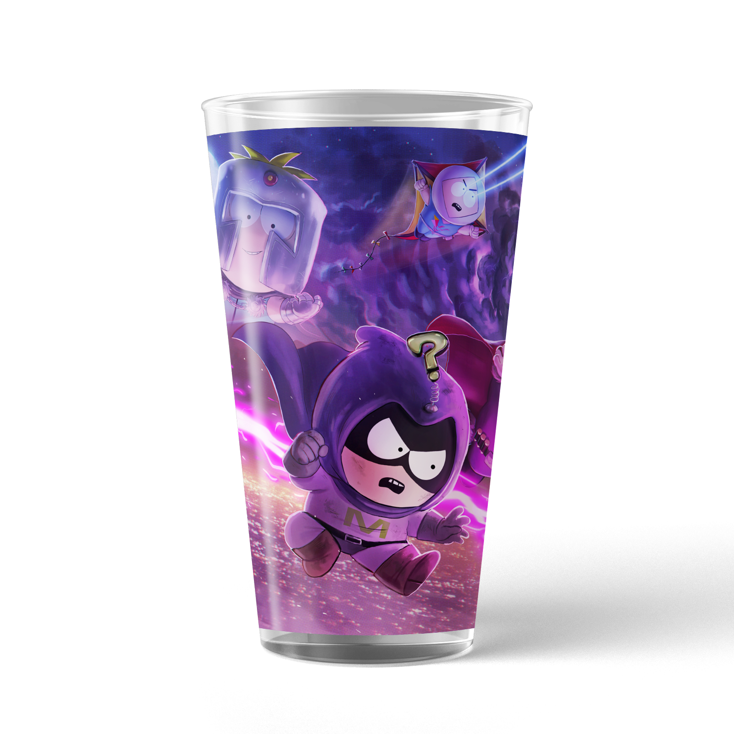 South Park Splash Superheroes 17 oz Pint Glass