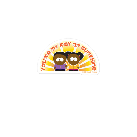 South Park You're My Ray of Sunshine Die Cut Sticker