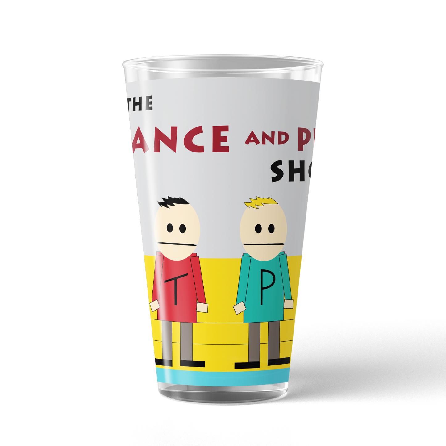 South Park Terrance & Phillip Show 17 oz Pint Glass