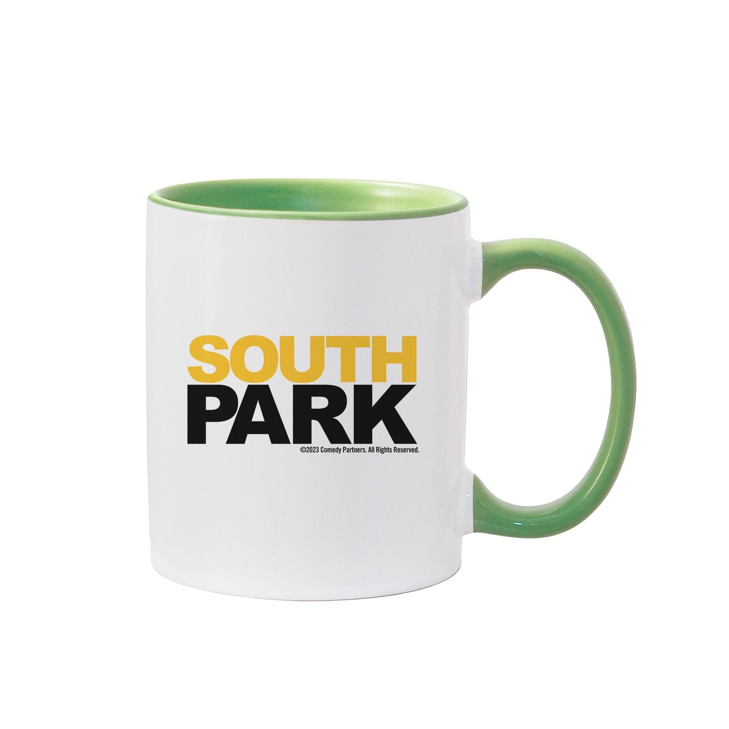 South Park Randy Top'o The Morning To Ya Two Tone Green Mug