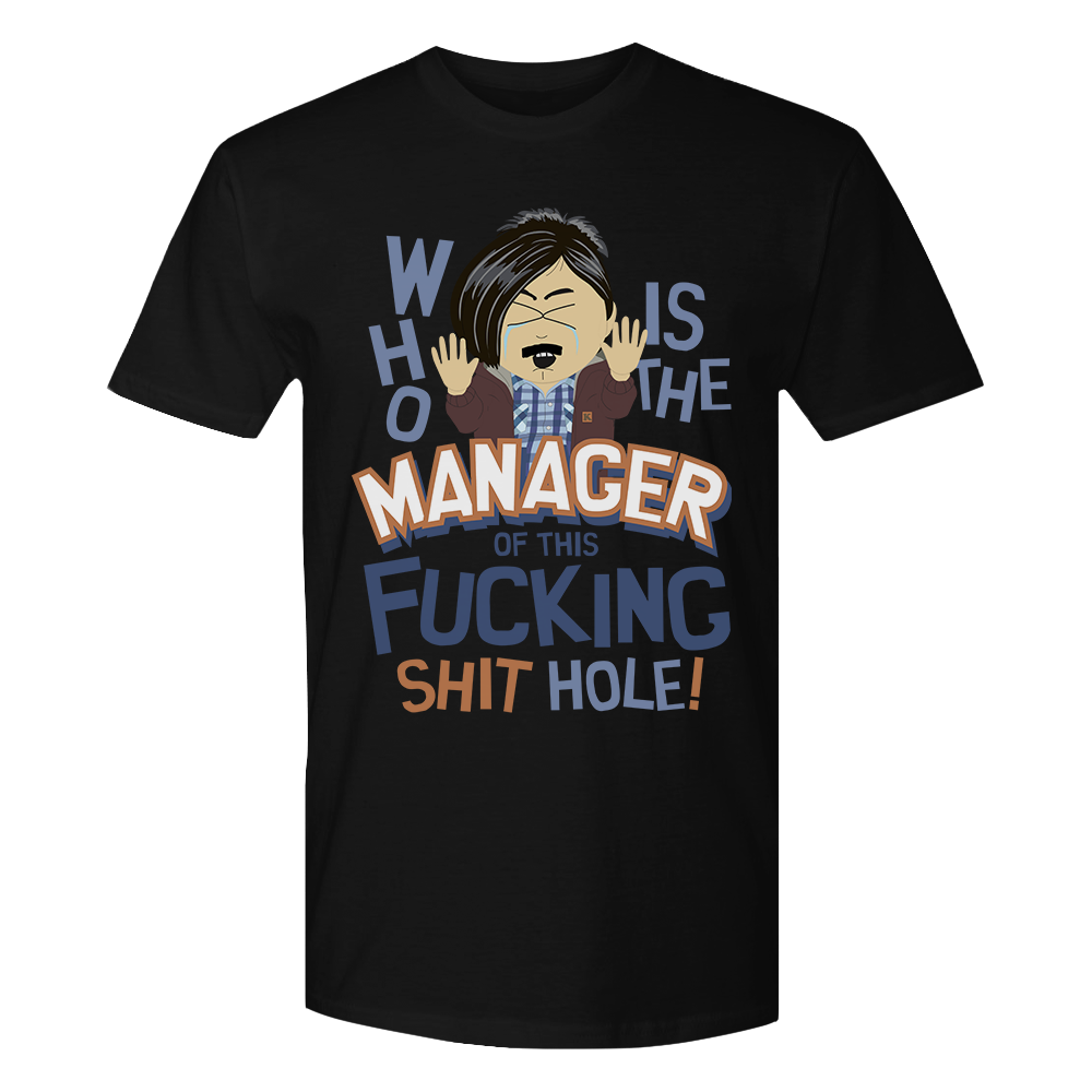 South Park Randy Who Is The Manager Short Sleeve T-Shirt