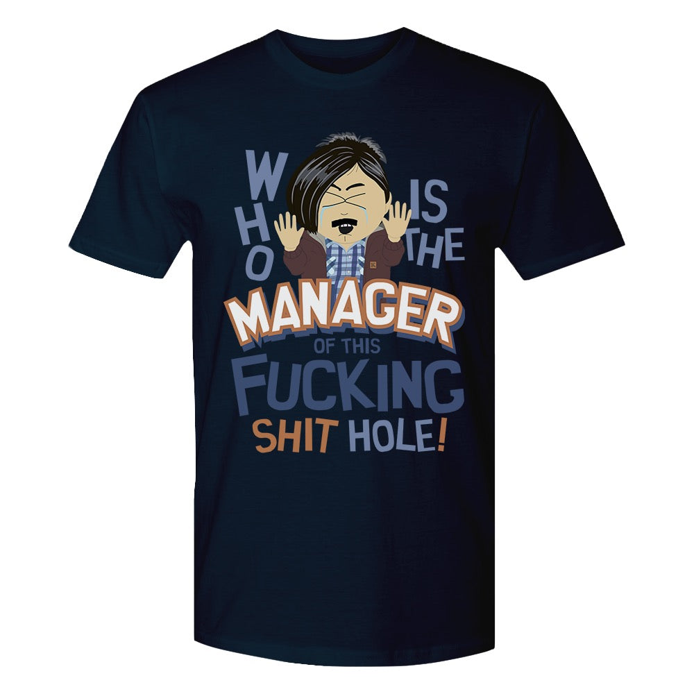 South Park Randy Who Is The Manager Short Sleeve T-Shirt