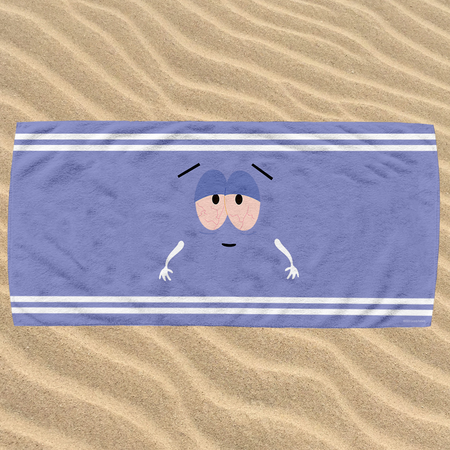 South Park Towelie Horizontal Beach Towel