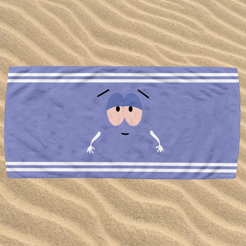 South Park Towelie Horizontal Beach Towel