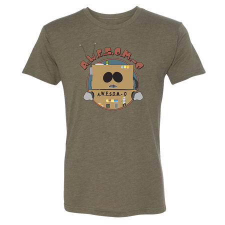 South Park Awesom-o Robot Men's Tri-Blend T-Shirt