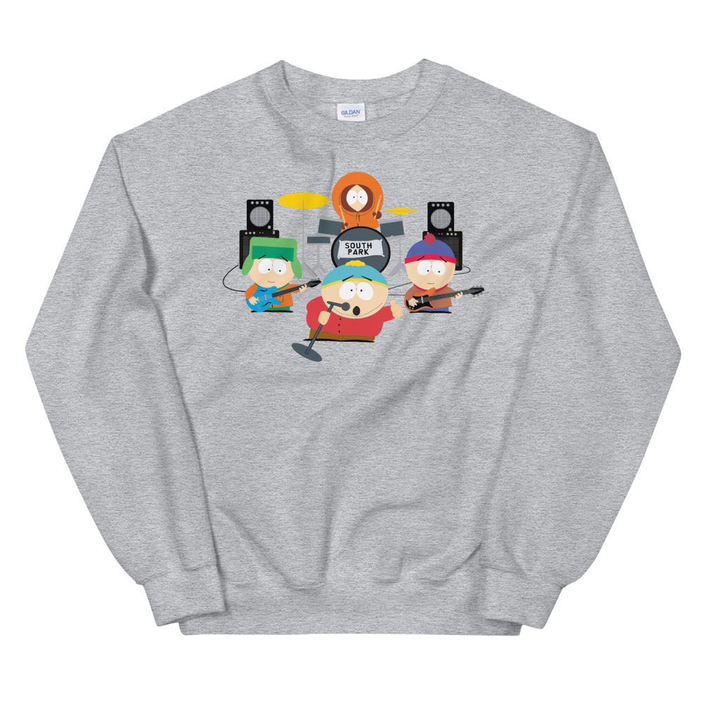 South Park Band Fleece Crewneck Sweatshirt