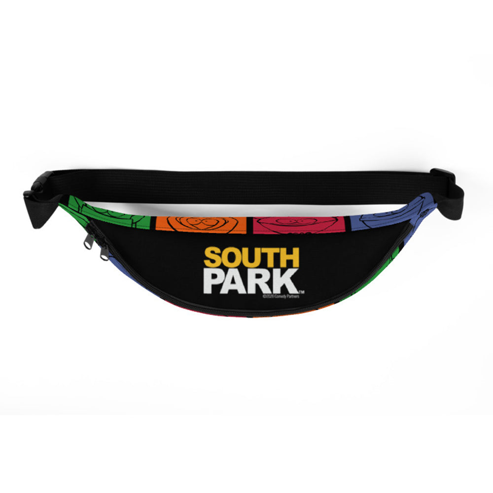 South Park Character Grid Premium Fanny Pack