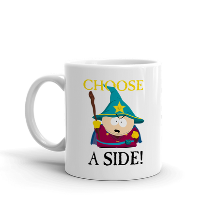 South Park Choose a Side White Mug