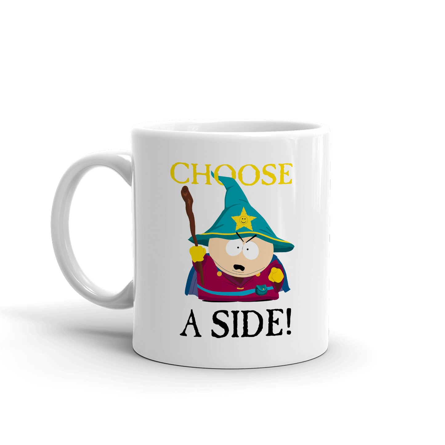 South Park Choose a Side White Mug